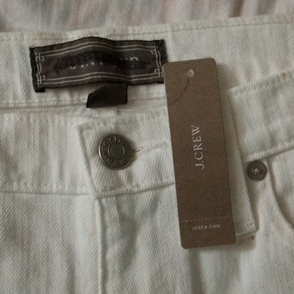 White J. Crew size 26 if you like a clean fresh look for summer date.